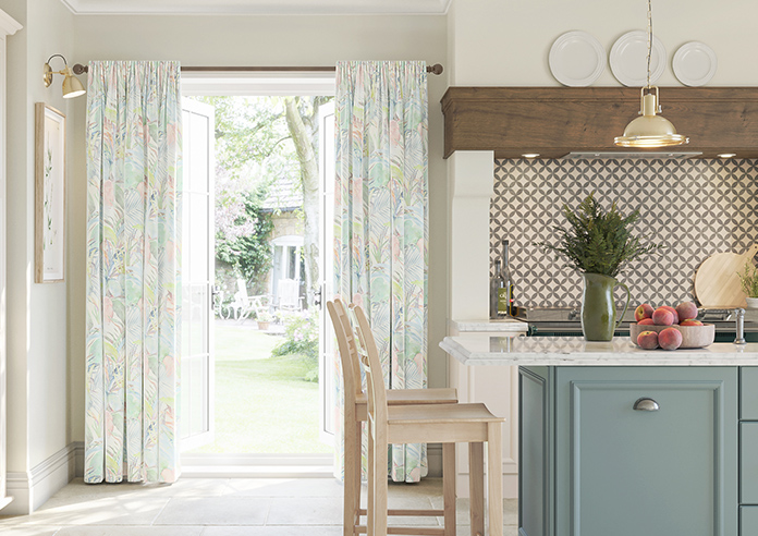 Los Angeles Velvet, Summer Breeze - Made to Measure Curtain - Image 3